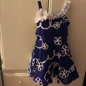 Rare editions blue dress
